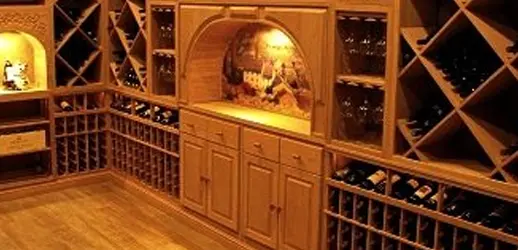 Custom California Wine Cellar